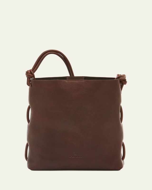Snodo Knot Leather Shoulder Bag